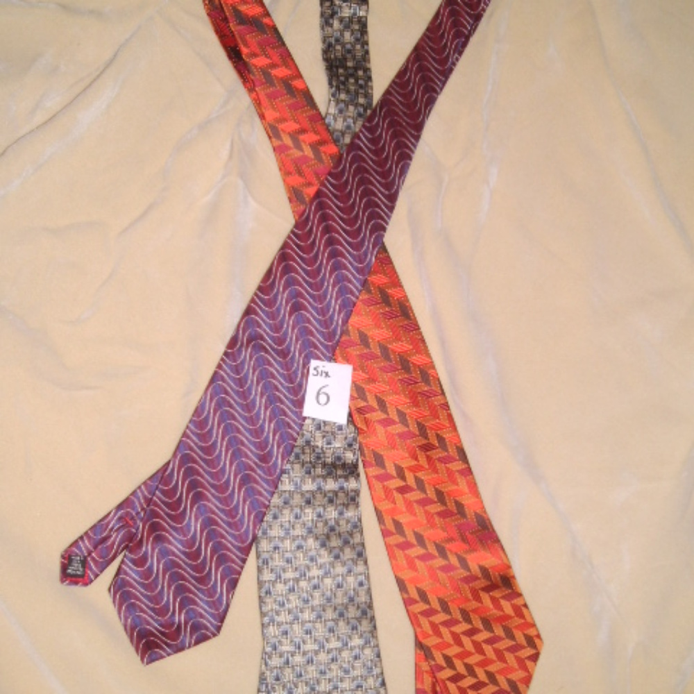 Men's silk ties